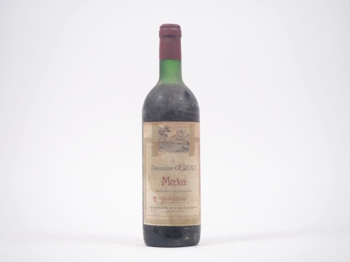 1 BOUTEILLE DOMAINE OUZERA MEDEA VIN D'ALGÉRIE 
