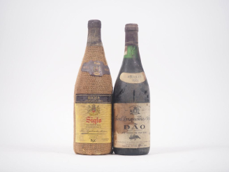 Vente aux enchères 2 BOUTEILLES : 1 BOUTEILLE RIOJA SIGLO - 1985/1 BOUTEILLE REAL COMPANH