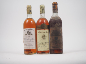 Vente aux enchères 3 BOUTEILLES MONBAZILLAC : 1 DOMAINE DE THEULET   MARSALET - 1982/1 CL