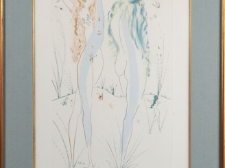 Vente aux enchères DALI.  Lithographie numérotée 119/250 contresignée en bas à droite