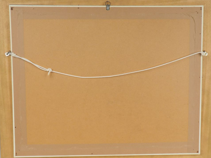 G. KONNICH. "le port" Huile sur panneau, signée en bas à droite  Dim. 