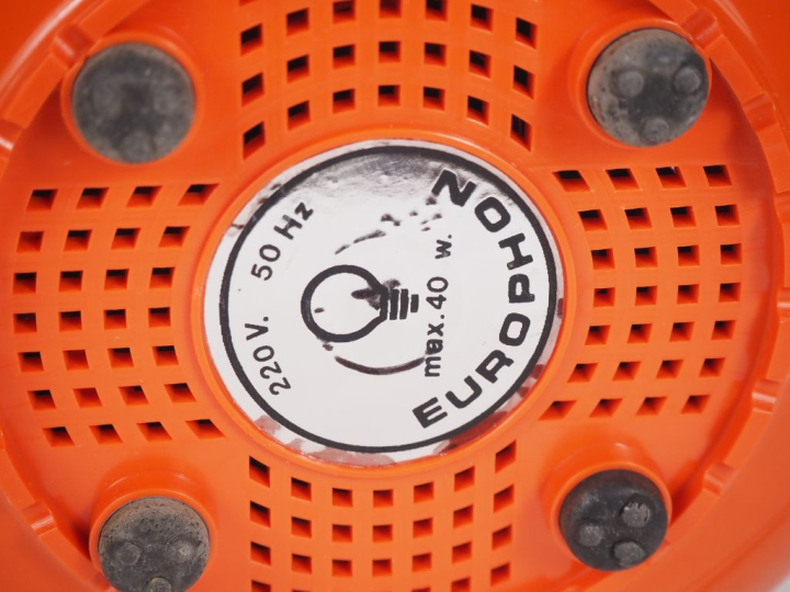 Adriano RAMPOLDI pour Europhon. Deux "Radio Lampada" années 60. Signée