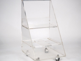 Vente aux enchères DAVID LANGE LES INVISIBLES DE MARAIS Desserte roulante années 70 en pl