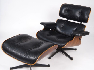 Vente aux enchères Charles et Ray EAMES pour HERMAN MILLER et Mobilier International.  "l