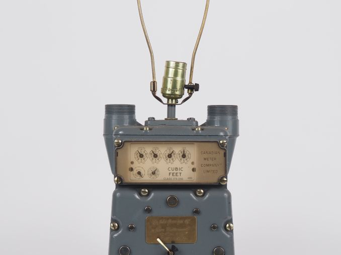 Instrument de mesure en métal laqué et laiton, "canadian meter company