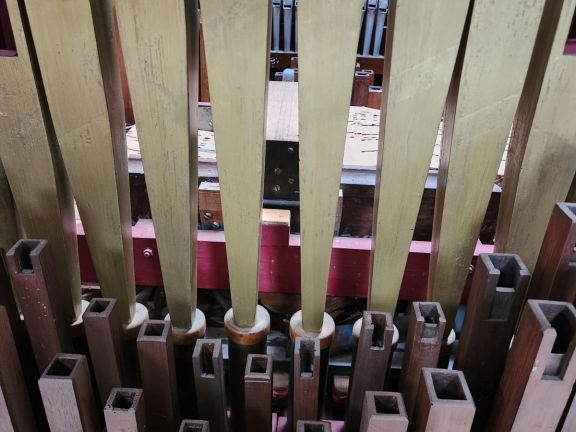 Orgue de foire 49 touches, reconstruit à partir d’éléments anciens d’o
