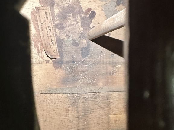 Contrebasse 	3/4 massive fait vers 1940-1950 à Mirecourt, portant l'ét