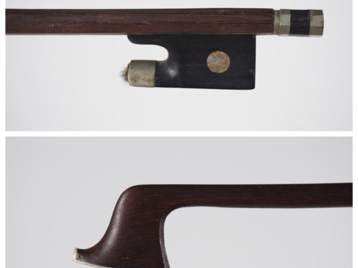 Violon 1/2 fait à Mirecourt signé Breton avec son archet. 310 mm A mon