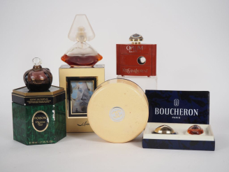 Vente aux enchères Ensemble de flacons de parfums comprenant :  - Parfum de toilette Salv