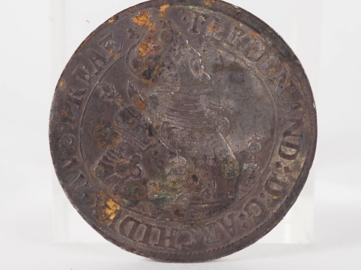 Thaler Ferdinand 1er en argent. Poids. 28 g.
