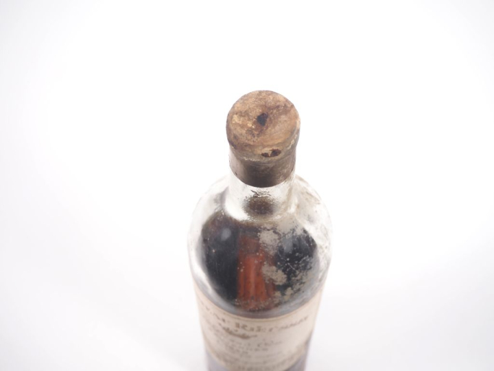 1 BOUTEILLE CHÂTEAU RIEUSSEC 1er CC SAUTERNES - 1949 - VIDANGE/BOUCHON
