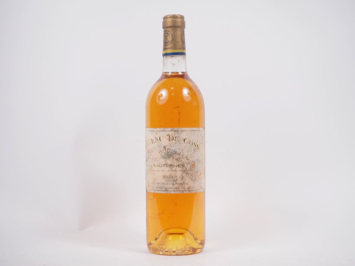 1 BOUTEILLE CHÂTEAU DE COSSE SAUTERNES - 1999 - ES 