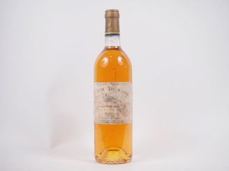 Vente aux enchères 1 BOUTEILLE CHÂTEAU DE COSSE SAUTERNES - 1999 - ES 