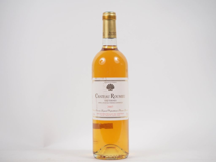 1 BOUTEILLE CHÂTEAU ROUMIEU SAUTERNES - 2007 