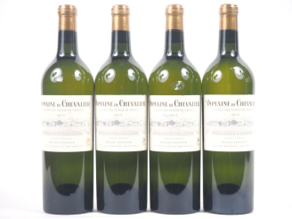 Vente aux enchères 4 BOUTEILLES DOMAINE DE CHEVALIER GCC GRAVES - 2015