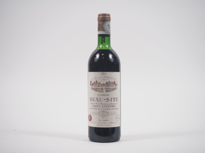 1 BOUTEILLE CHÂTEAU BEAU SITE CBS ST ESTÈPHE - 1973 - LB