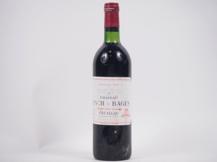 1 BOUTEILLE CHÂTEAU LYNCH BAGES GCC PAUILLAC - 1978 - BG/ELA 