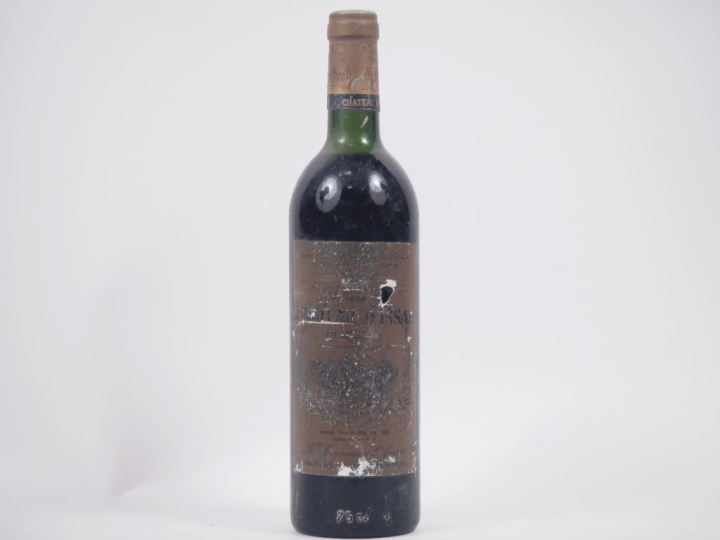 1 BOUTEILLE CHÂTEAU D'ISSAN GCC MARGAUX - 1978 - LB/ES/EA 