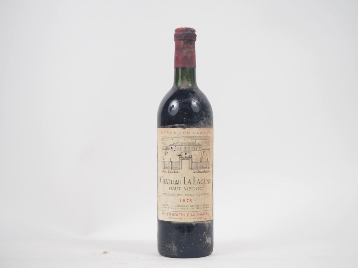1 BOUTEILLE CHÂTEAU LA LAGUNE GCC HAUT MÉDOC - 1978 - LB/EA 