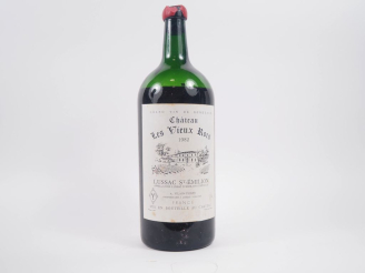 Vente aux enchères 1 JÉROBOAM (5 L) CHÂTEAU LES VIEUX ROCS LUSSAC ST ÉMILION - 1982 - CBO