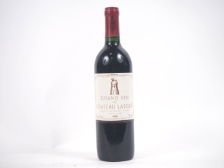 Vente aux enchères 1 BOUTEILLE CHÂTEAU LATOUR 1er GCC PAUILLAC - 1987 - ETLS 