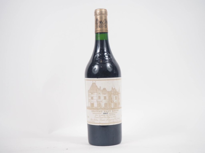 1 BOUTEILLE CHÂTEAU HAUT BRION 1er GCC GRAVES - 1987 - ETLA