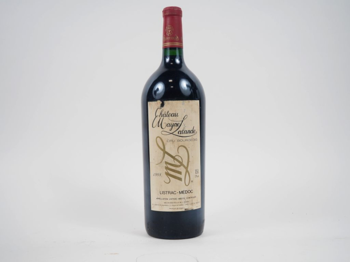 1 MAGNUM CHÂTEAU MAYNE LALANDE CB LISTRAC MÉDOC - 1988 - ELA