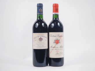 Vente aux enchères 2 BOUTEILLES DE 1990 : 1 CLOS DE L'ORATOIRE GCC ST ÉMILION - ELA / 1 C