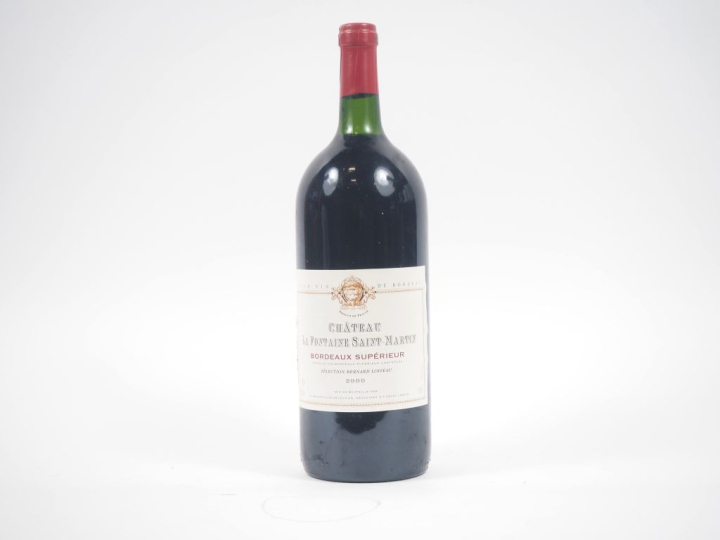 1 MAGNUM CHÂTEAU LA FONTAINE ST MARTIN BORDEAUX SUPÉRIEUR - 2000