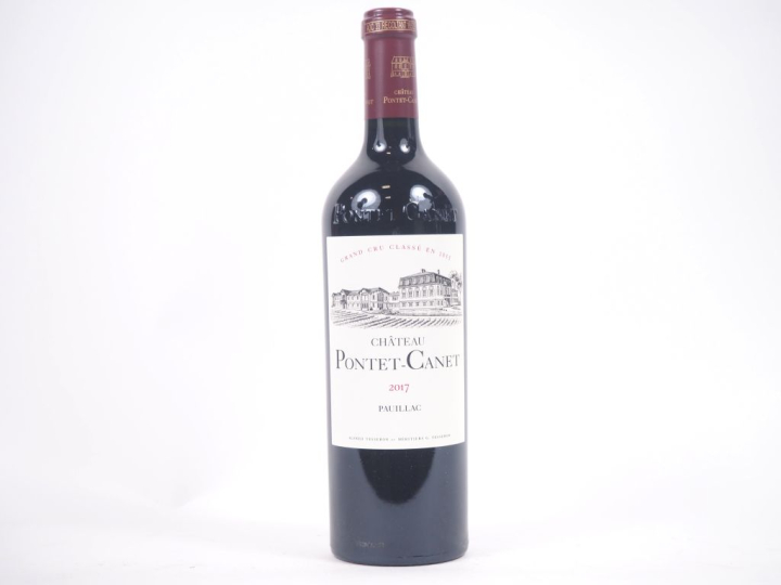 1 BOUTEILLE CHÂTEAU PONTET CANET GCC PAUILLAC - 2017