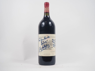 Vente aux enchères 1 BOUTEILLE DOMAINE DE SAINTE ROSE CAVE LAETITIA - 1999 - DÉDICACÉE PA