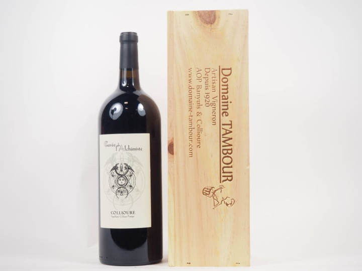 1 MAGNUM COLLIOURE DOMAINE TAMBOUR "CUVÉE DE L'ALCHIMISTE" - 2016 - CB