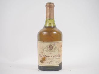 Vente aux enchères 1 BOUTEILLE VIN JAUNE J. TISSOT - 1973 - ELA 