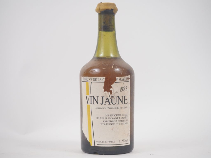 1 BOUTEILLE VIN JAUNE DOMAINE DE LA CROIX DE MARCHE - 1983 - EA 
