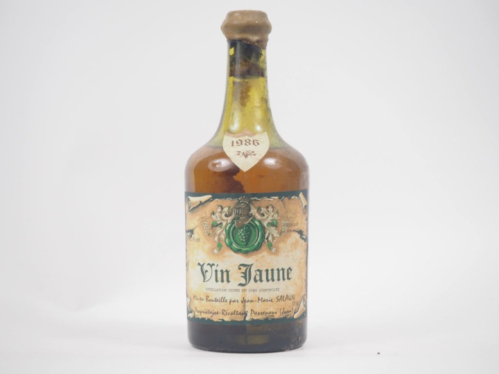 1 BOUTEILLE VIN JAUNE - 1986 - NIVEAU BAS
