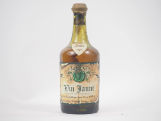 Vente aux enchères 1 BOUTEILLE VIN JAUNE - 1986 - NIVEAU BAS