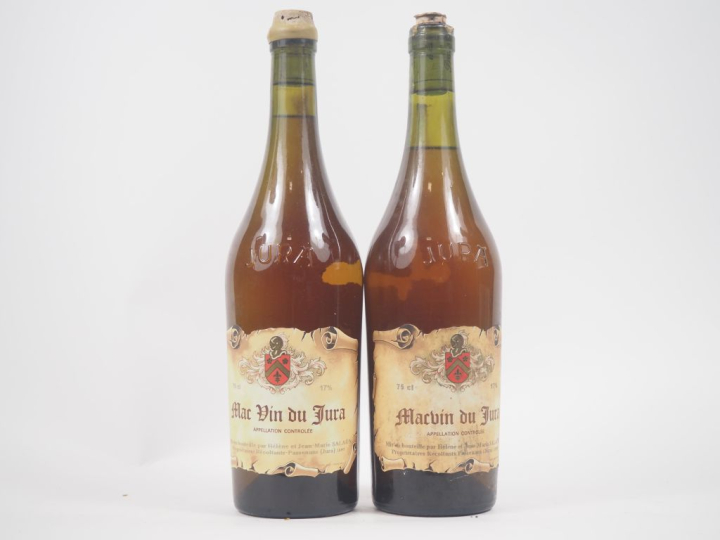 2 BOUTEILLES MACVIN DU JURA 