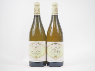 Vente aux enchères 2 BOUTEILLES SANCERRE LE MD DE BOURGEOIS H.BOURGEOIS - 1996 