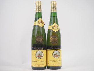 Vente aux enchères 2 BOUTEILLE GEWUZTRAMINER CAVE VINICOLE D'ANDLAU BARR - 1992