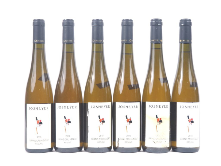 6 BOUTEILLES (50 cl) RIESLING GC HENGST JOSMEYER - 2010 - 2EA 