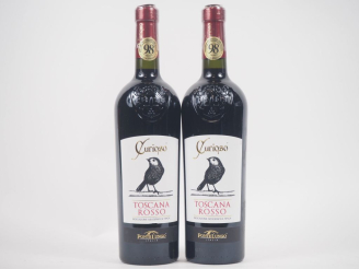Vente aux enchères 2 BOUTEILLES TOSCANA ROSSA "CURIOSO" - 2017