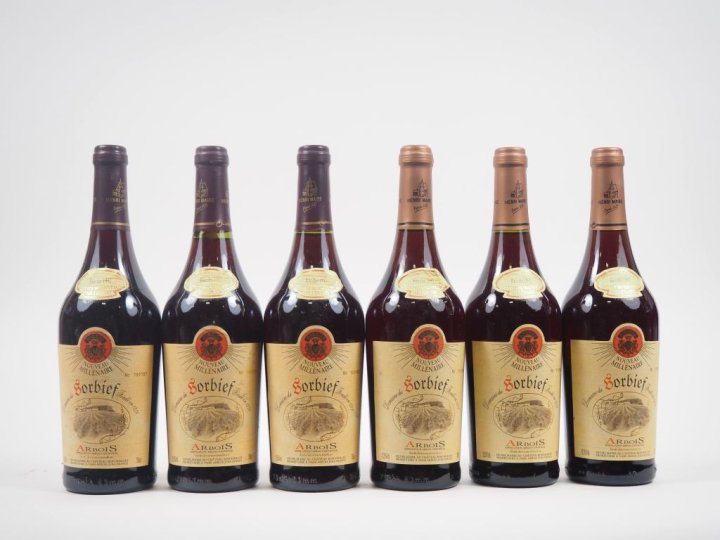 6 BOUTEILLES ARBOIS "CUVÉE DU NOUVEAU MILLÉNAIRE" DOMAINE DU SORBIEF H