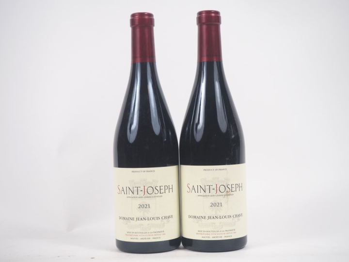 2 BOUTEILLES ST JOSEPH DOMAINE JEAN LOUIS CHAVE - 2021