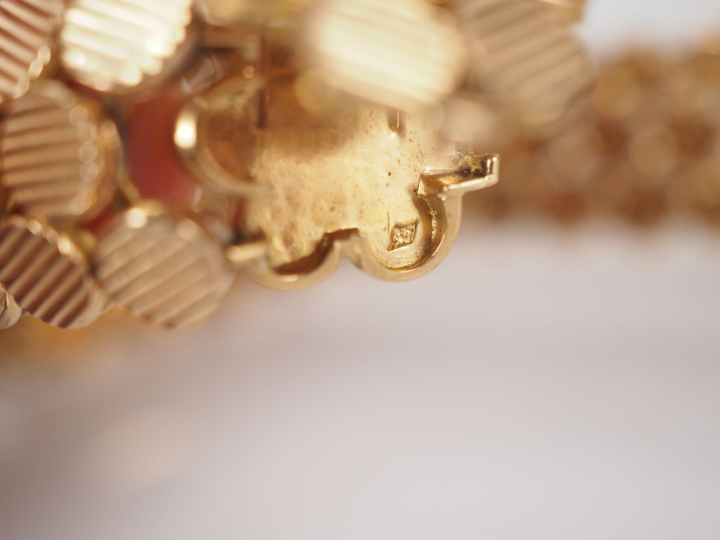 CHANTELOUP, à Paris Montre bracelet de dame à secret en or jaune 750, 