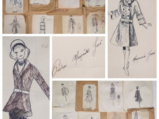 Vente aux enchères Marguerite JURE Ensemble de trente-trois patrons de couture.  Dans leu