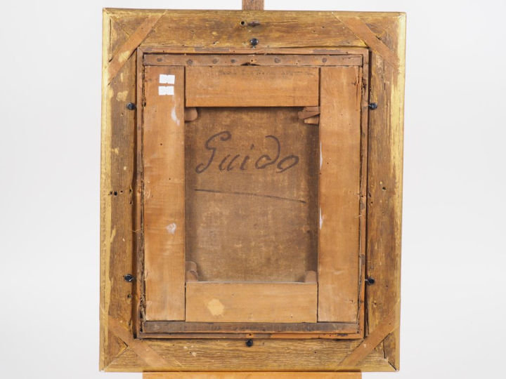 Ecole romaine vers 1680. "Sainte Catherine" (?). Huile sur toile. Dim.