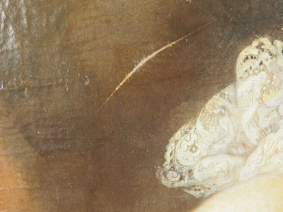 Ecole autrichienne du XVIIIe, suiveur de Martin van Mijtens. "Portrait