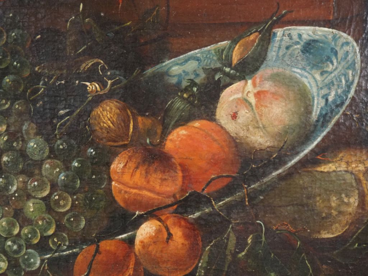 Paire d'Ecoles françaises dans le goût des Ecoles flamandes XVIIème. "