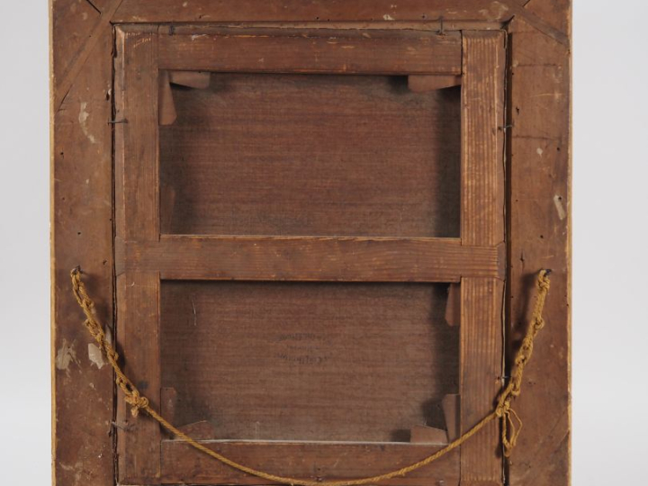 Gabriel Ludwig Lory ? Maison Alphonse Giroux. "Pastorale dans un paysa