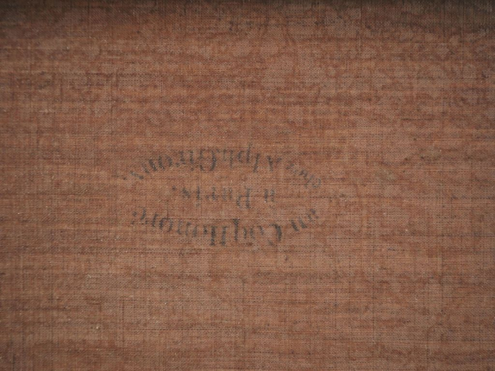 Gabriel Ludwig Lory ? Maison Alphonse Giroux. "Pastorale dans un paysa